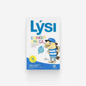Lysi vitamins Kids Омега-3 жувальні капсули з вітаміном D3. Kids Омега-3 — жувальні капсули з приємним фруктовим смаком, що містять Омега-3 та вітамін D3. Вони сприяють здоров’ю зору, підтримують функціонування нервової системи та допомагають зменшити прояви гіперактивності. Вітамін D3 важливий для правильного розвитку кісток і зубів, що робить ці капсули корисними та зручними для дітей, які не люблять рідкий риб'ячий жир. Спосіб застосування: Дітям від 3 років: по 2 капсули на день. Рекомендовано для: Дітей, які не вживають рідкі форми риб'ячого жиру. Забезпечте своїм дітям здоров'я та енергію з Kids Омега-3 — легко та смачно!